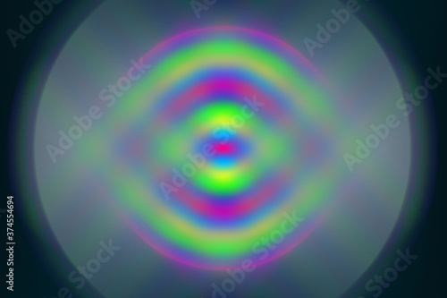 An abstract circular vignette blur background image.