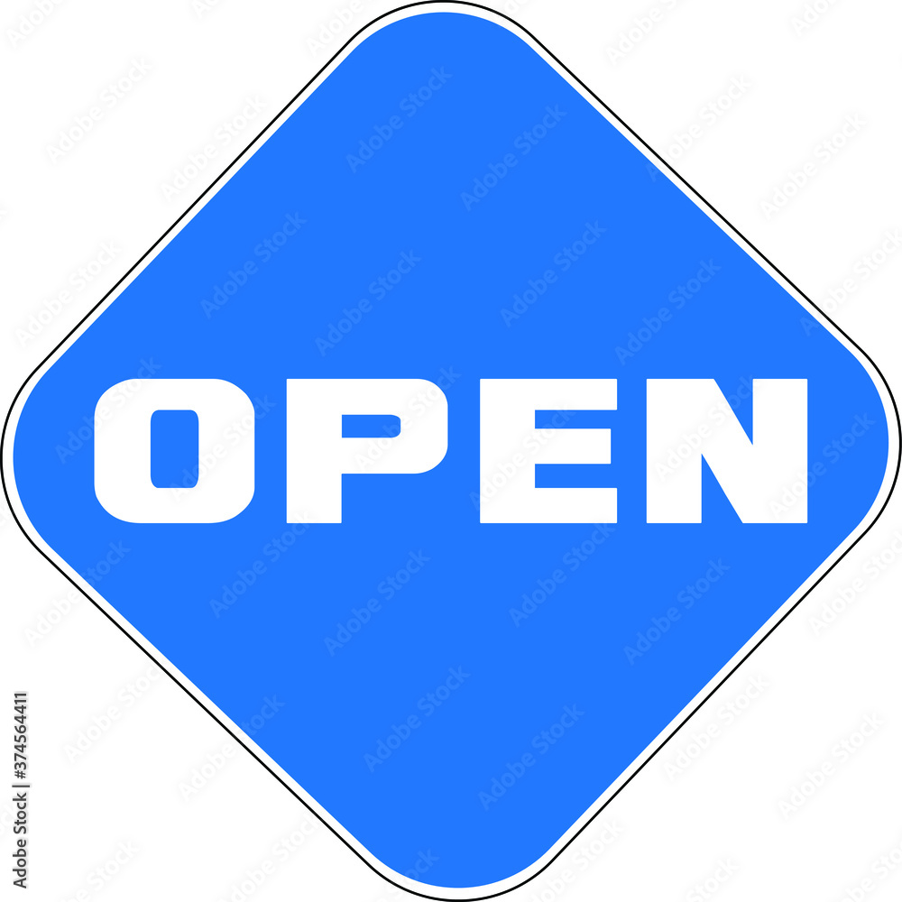 OPEN blue icon on white background.icon for website design, mobile app, ui. Vector Illustration
OPEN blue icon on white background.icon for website design, mobile app, ui. Vector Illustration