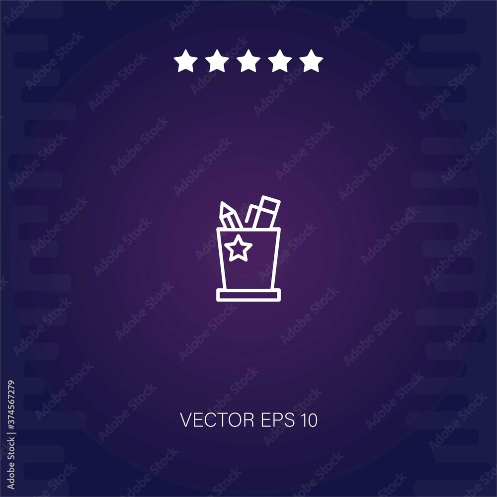 pen   vector icon modern illustrator