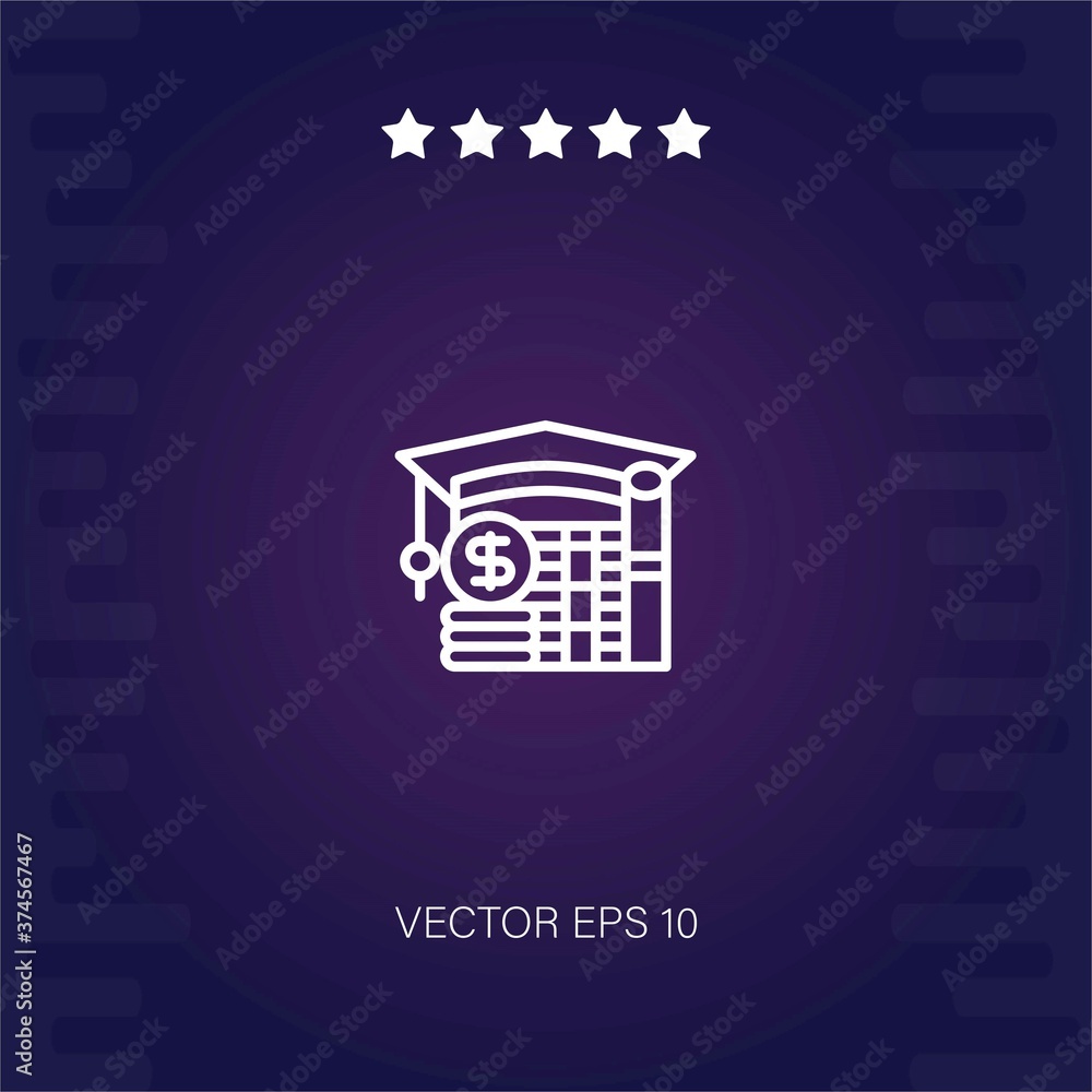 charge vector icon modern illustration charge vector icon modern illustration
