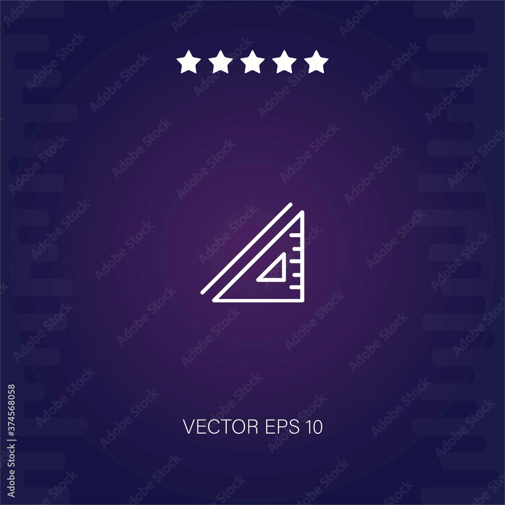 ruler vector icon modern illustration ruler vector icon modern illustration