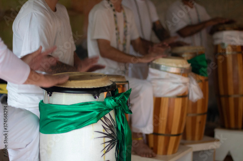 playing percussion photo