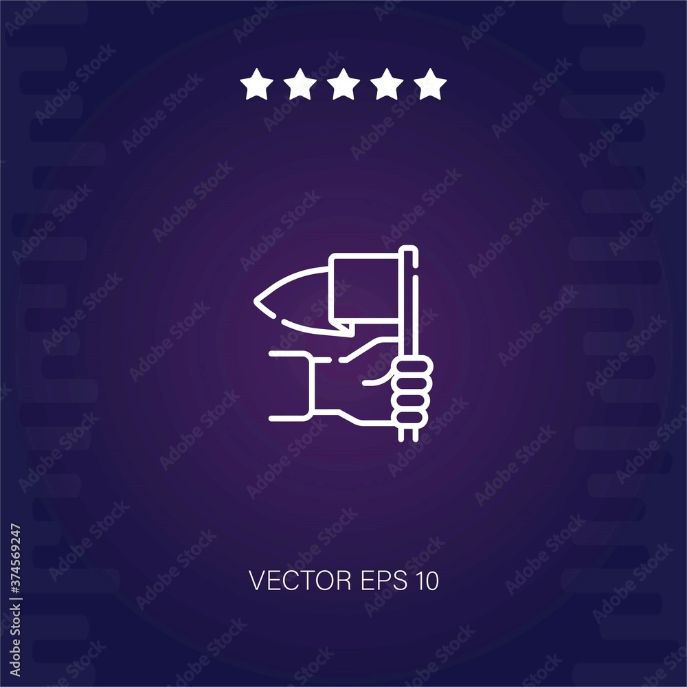peace vector icon modern illustration peace vector icon modern illustration