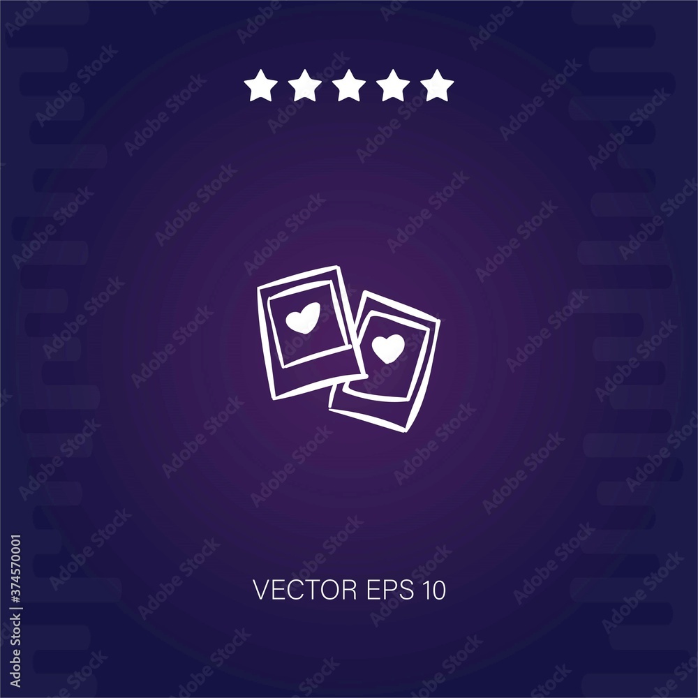 photos vector icon modern illustration photos vector icon modern illustration