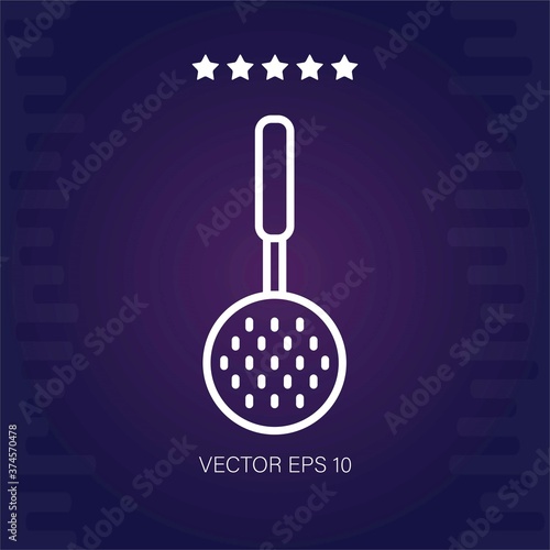 skimmer vector icon modern illustration