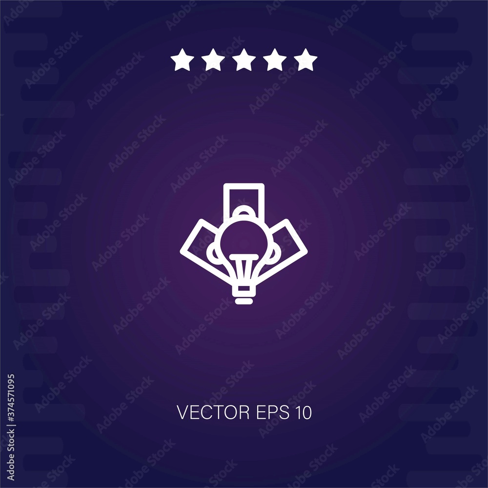crowd funding vector icon modern illustration crowd funding vector icon modern illustration