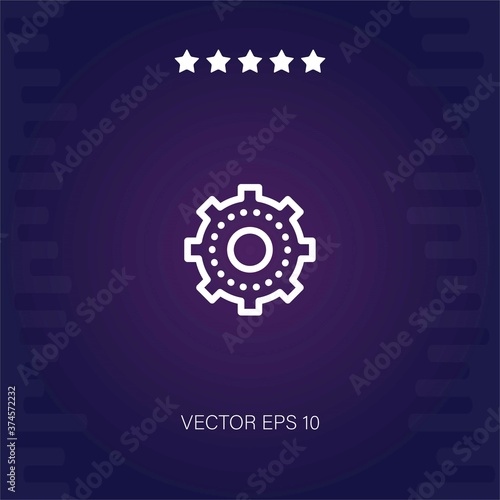 solution vector icon modern illustration