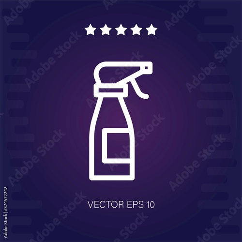 sprayer vector icon modern illustration