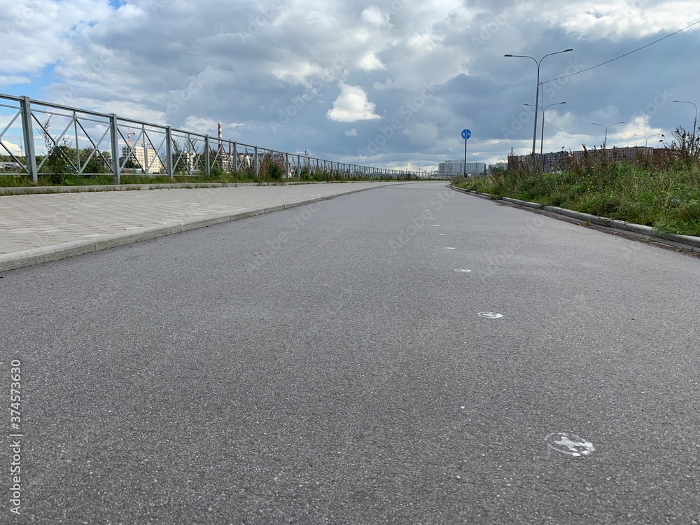 Fototapeta premium road in the countryside