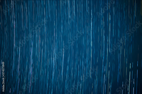 Wallpaper Mural abstract star's falling blue background Torontodigital.ca