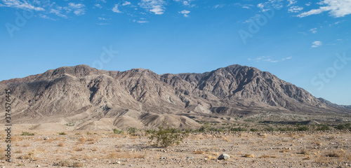 Mountains on the Mexicali Valley in Baja California, MEXICO. Landscape on the road from Mexicali to Tecate.