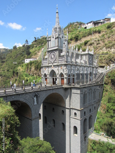 Santuario de Nuestra Señora del Rosario de Las Lajas.  LAS LAJAS, COLOMBIA