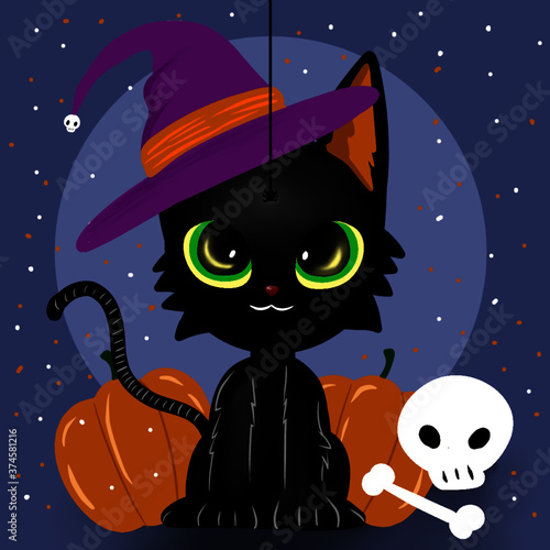 halloween gato 