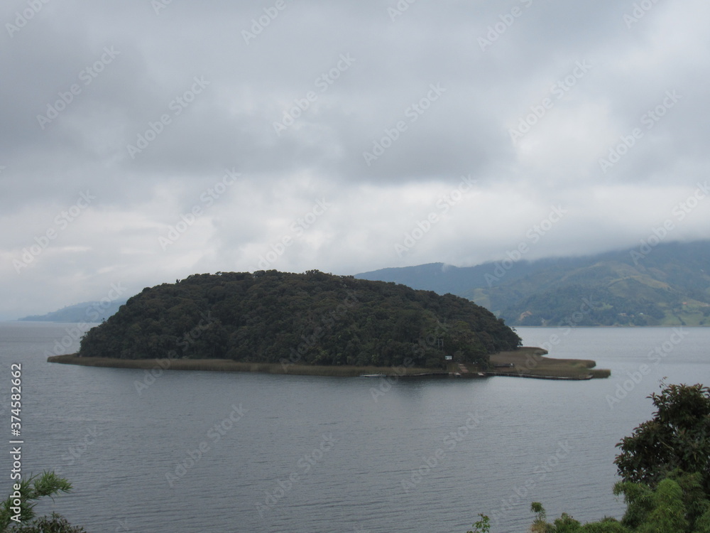 Fototapeta premium LA COCHA, NARIÑO, COLOMBIA