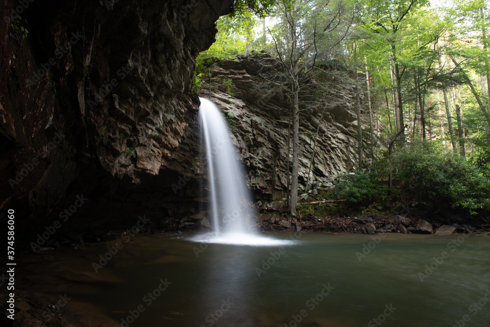 Obraz premium Little Stony Falls in Southwestern Virginia