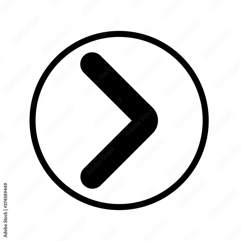 Simple arrow, waypoint sign symbol isolated on white background EPS Vector Simple arrow, waypoint sign symbol isolated on white background EPS Vector