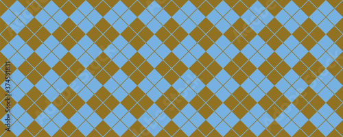 70s retro plaid pattern material vector illustration