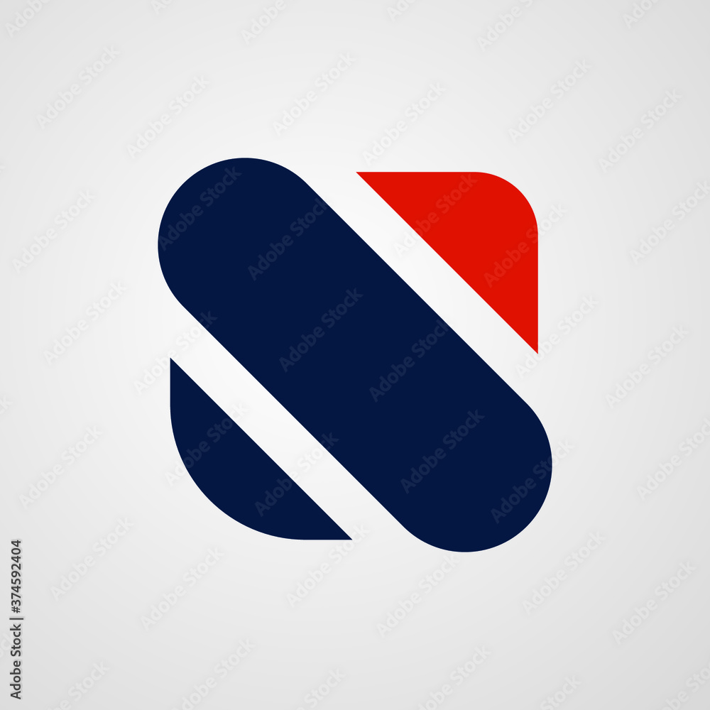 Awesome Letter S in box vector design Awesome Letter S in box vector design