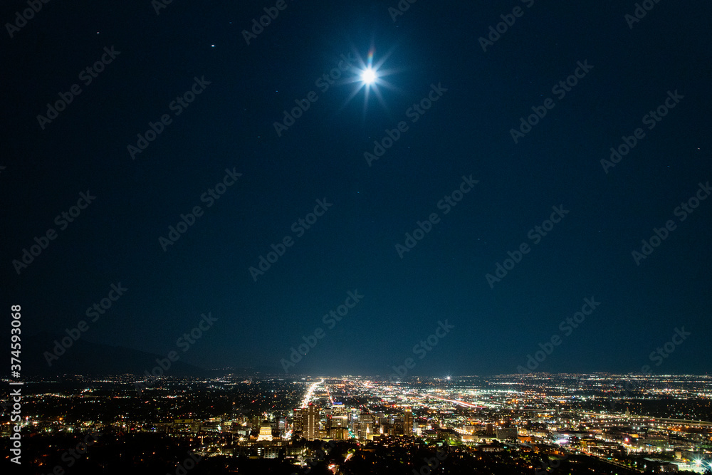 The Moon and the City