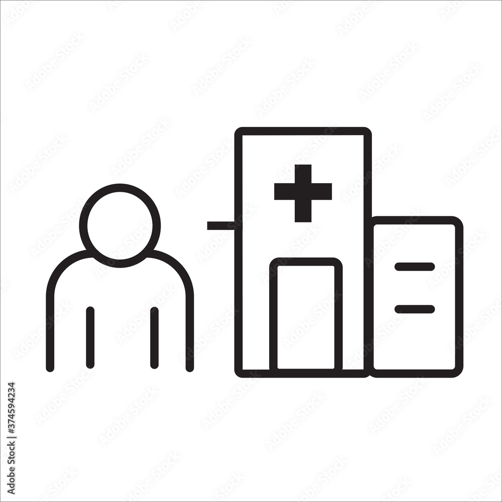 Obraz premium Covid-19 and Protect icons set ,Vector