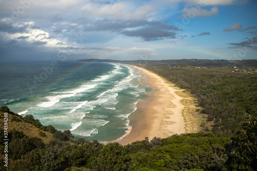 Rainbow over Byron Bay,  Australia