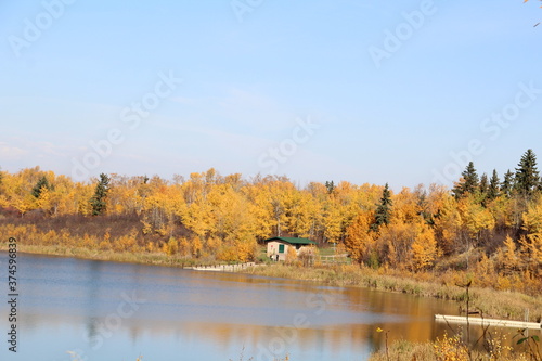 Autumn On The Shoreline, Elk Island National Park, Alberta © Michael Mamoon