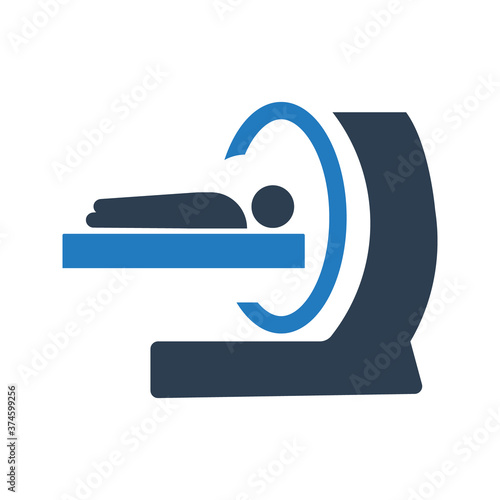 Computer Tomography Icon.