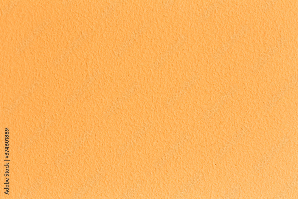 Fototapeta premium Orange concrete wall background, Texture details of the surface