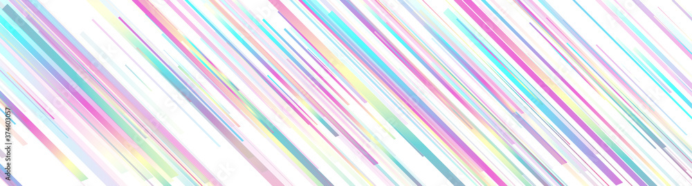 Holographic glossy stripes and lines geometric abstract tech banner. Vector art colorful background Holographic glossy stripes and lines geometric abstract tech banner. Vector art colorful background