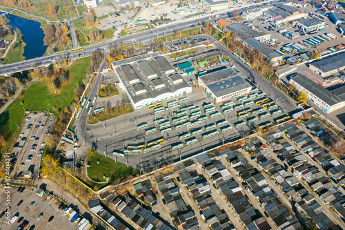 Photography aerial image of cityscape