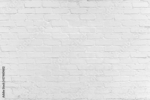 Rustic Texture. Retro. Old White brick wall texture for background. Copy  text  wording and graphic space. Mordern Vintage Structure.