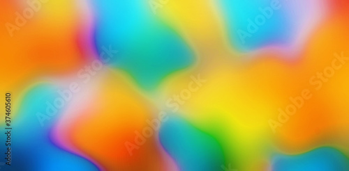 Vibrant Blurred Abstract Art Colorful Background Blurry Blur photo