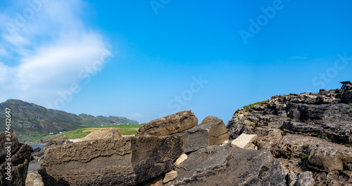 Muckross Head is a small peninsula about 10 km west of Killybegs, Co. Donegal Ireland © Lukassek