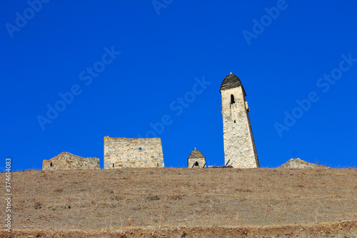 Towers of Ingushetia. Ancient architecture and ruins