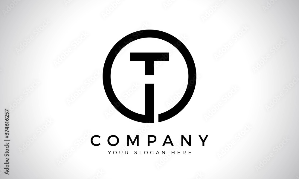 Initial Letter T Logo With Creative Modern Business Typography Vector Template. Creative Abstract Letter T Logo Design Initial Letter T Logo With Creative Modern Business Typography Vector Template. Creative Abstract Letter T Logo Design