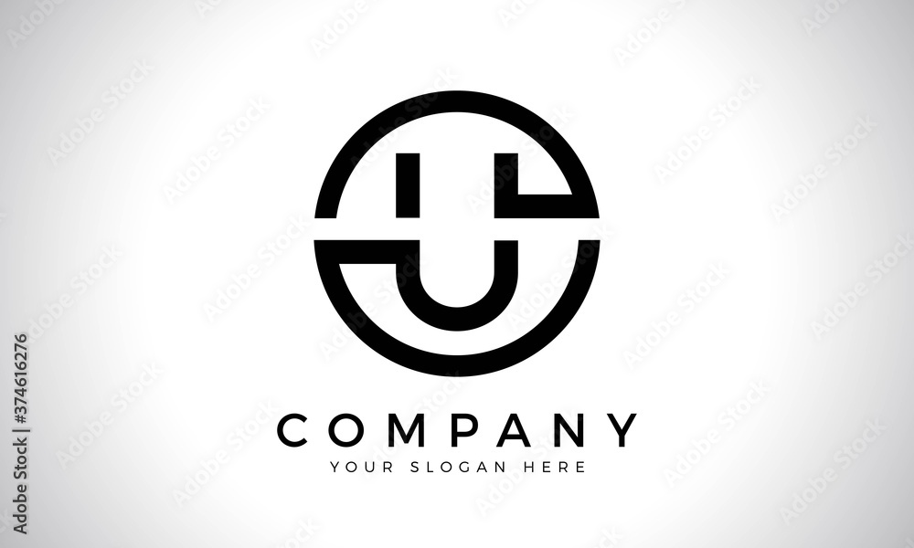 Initial Letter U Logo With Creative Modern Business Typography Vector Template. Creative Abstract Letter U Logo Design Initial Letter U Logo With Creative Modern Business Typography Vector Template. Creative Abstract Letter U Logo Design