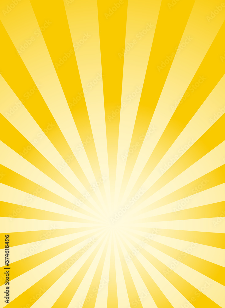Sunlight vertical abstract background. gold yellow color burst background. Sunlight vertical abstract background. gold yellow color burst background.