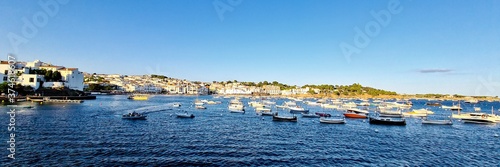 panoramic view of Cadaques Catalonia