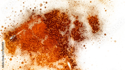 Beer close-up, abstract top...