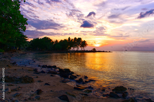 Sunset @ Tanjung Lesung, Indonesia