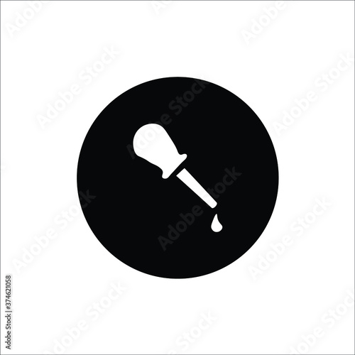 Flat icons of medical instruments and medical equipment, research and health care. vector solid 