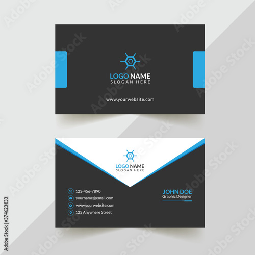 Modern professional Business Card Template. Simple Business Card. Professional Business Card. Corporate Business Card Design. Colorful Business Card Template. Creative Business Card