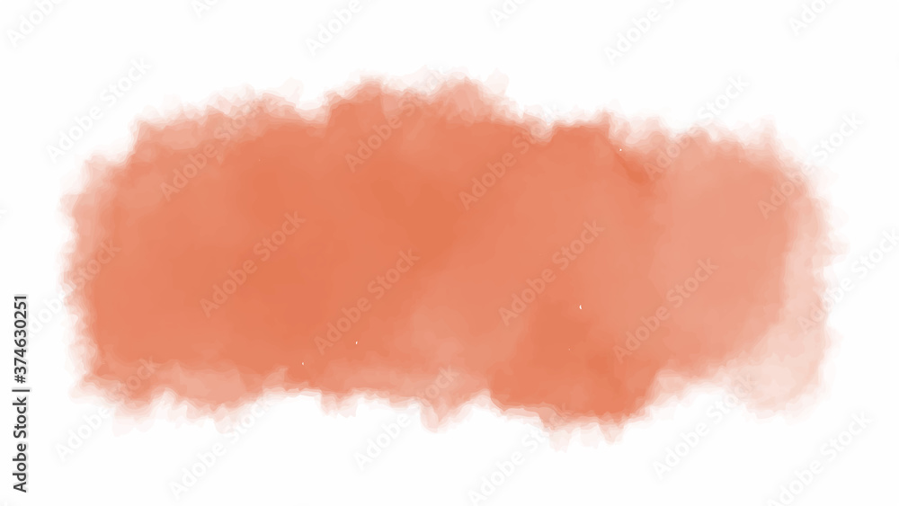Orange watercolor background for textures backgrounds and web banners design, Halloween background.