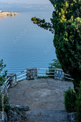 Sea view, Island Krk, Croatia photo