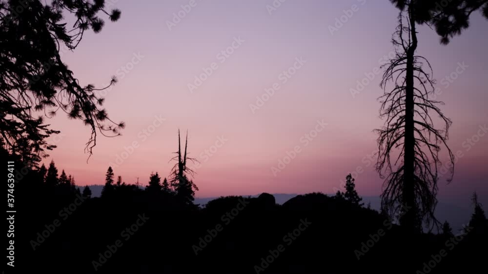 Landscape of Yosemite National Park in California Landscape of Yosemite National Park in California