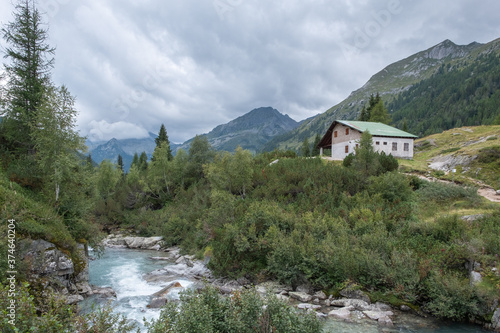 Landschaft an der Malga Breguzzo Italien Südtirol Trentino photo