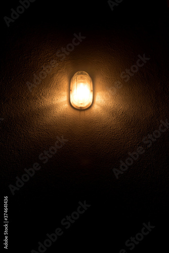  light bulb on the wall