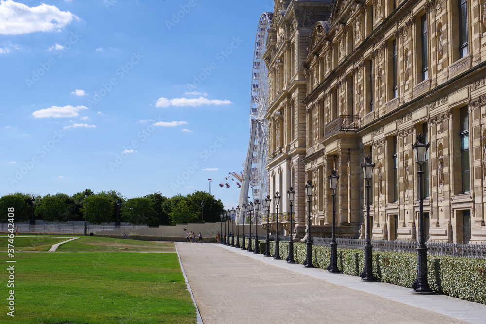 Grande Roue et Palais des Tuileries