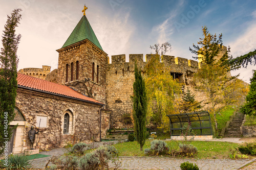 Little Rose Church (Ruzica Church) in the Belgrade Fortress in Belgrade, Serbia photo