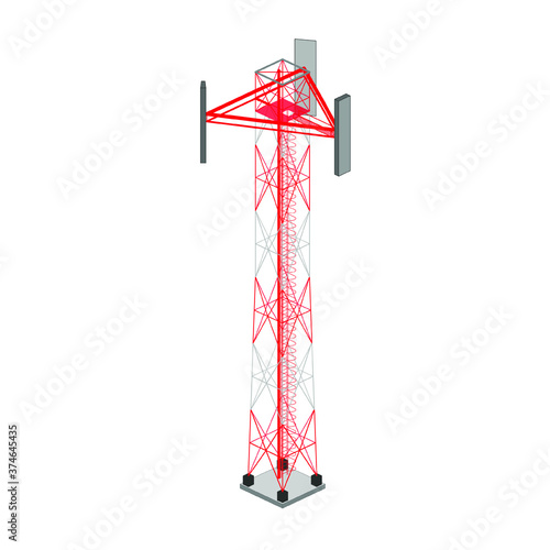cellular site amplifies the signal to provide a more comprehensive service.